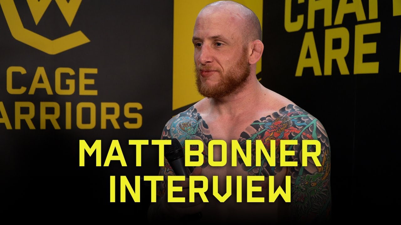 Matt Bonner: CW 137 post-fight interview background
