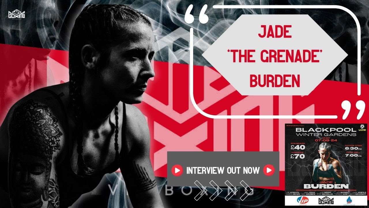 EXPECT ANOTHER EXPLOSIVE PERFORMANCE! Jade Burden on her second professional fight.