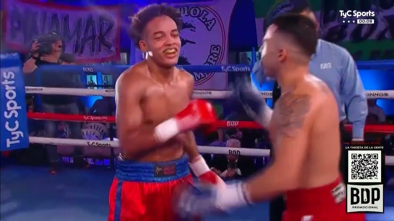 Alexis Ventura Bonilla vs. Agustín Peralta - Boxeo de Primera Promocional - TyCSports Play background
