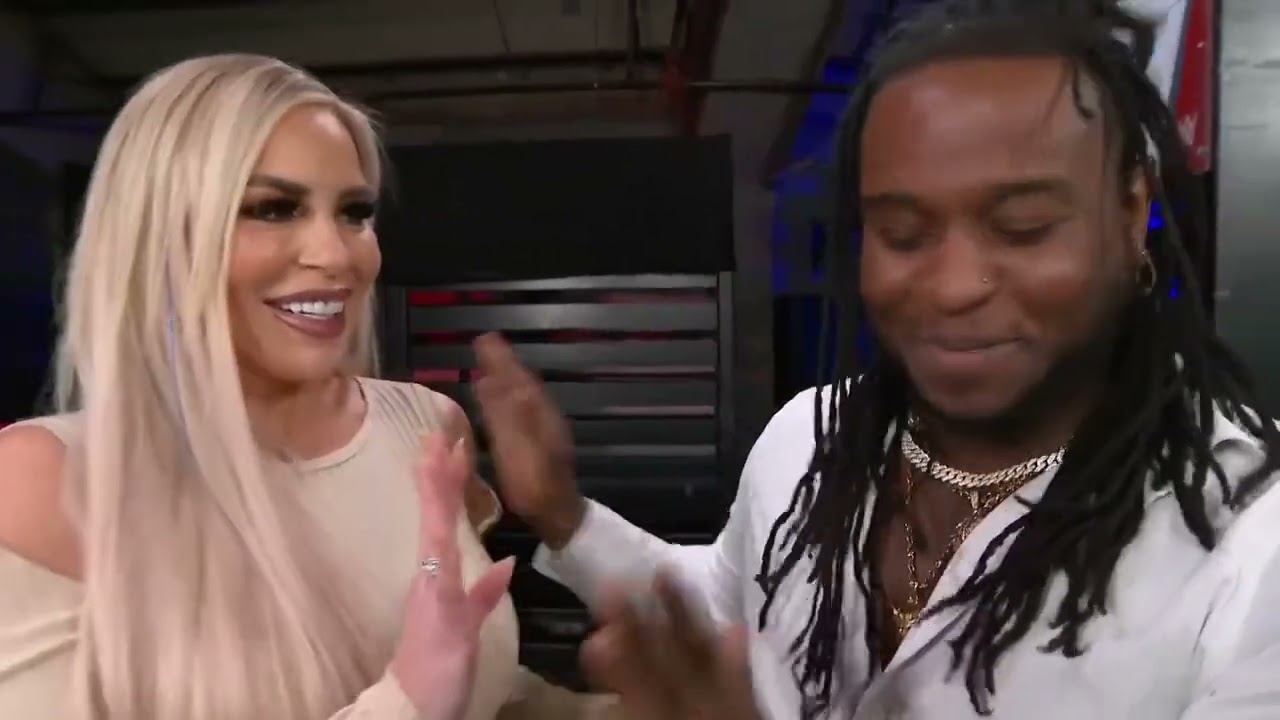 Dana Brooke kisses Reggie while evading 24/7 Championship challengers: Raw, February 07, 2022