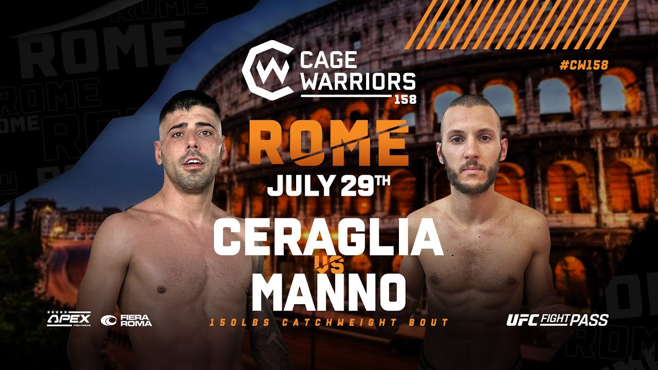 Niko Ceraglia vs. Simone Manno | FULL FIGHT | CW 158 background