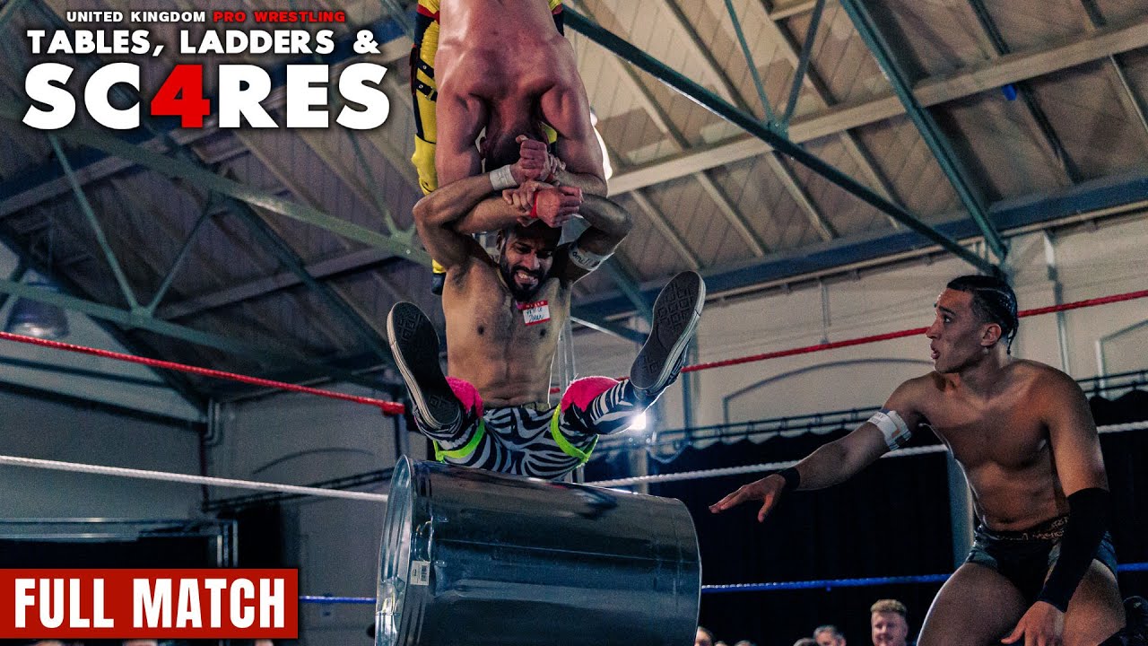 UKPW: FULL MATCH - CPF vs Two Man Day Trip vs Jay Alexander & Delphine background