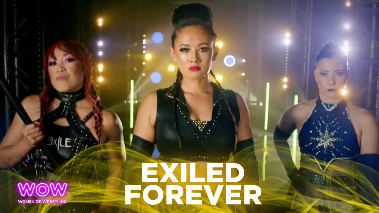 Exiled Forever | WOW - Women Of Wrestling background