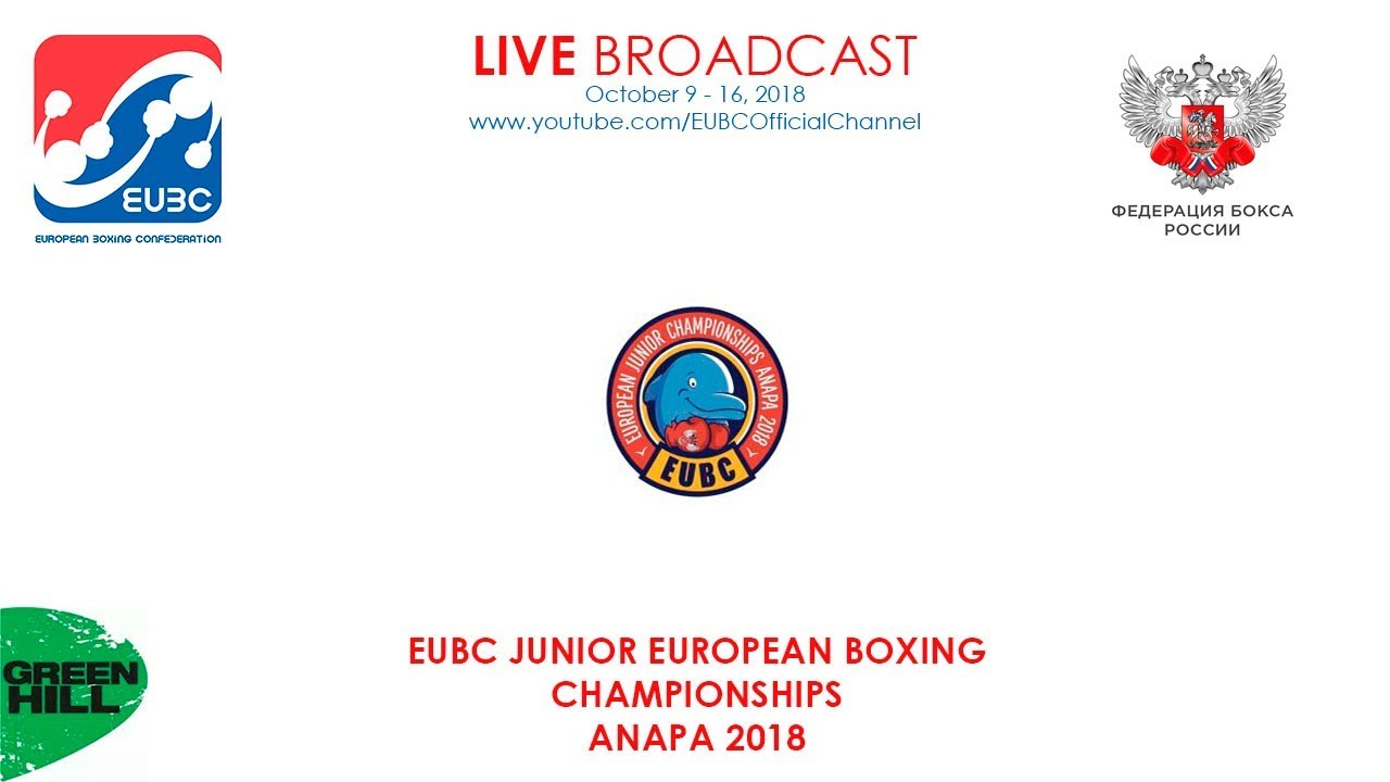 EUBC Junior European Boxing Championships ANAPA 2018 - Finals - 16/10/2018 @ 12:00 background