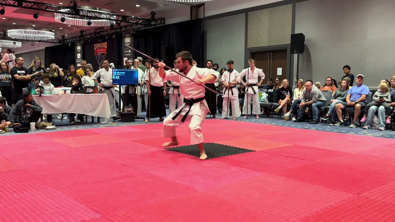Jake Presley Men's Non-Bladed Traditional Weapons - Diamond Nationals 2024 background