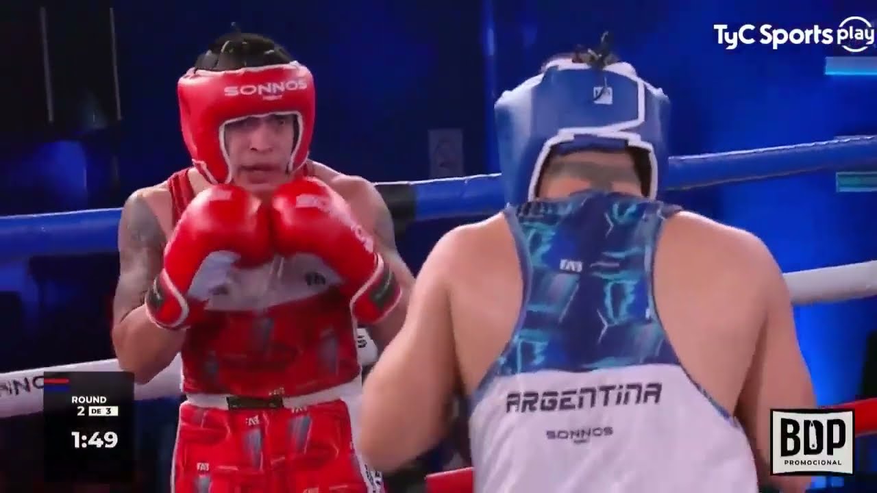 Nahuel Barrios vs. Brian Lobos - Boxeo de Primera Promocional - TyCSports Play