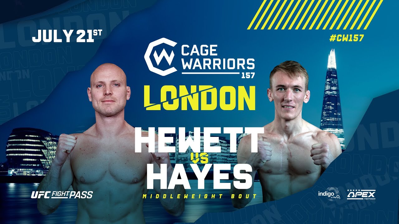 Angus Hewett vs. Connor Hayes | FULL FIGHT | CW 157 background