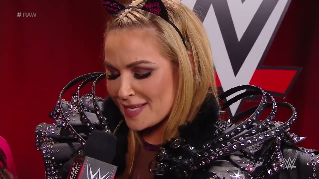 Tamina & Nia Jax assault Natalya: Raw, Dec. 31, 2018 background