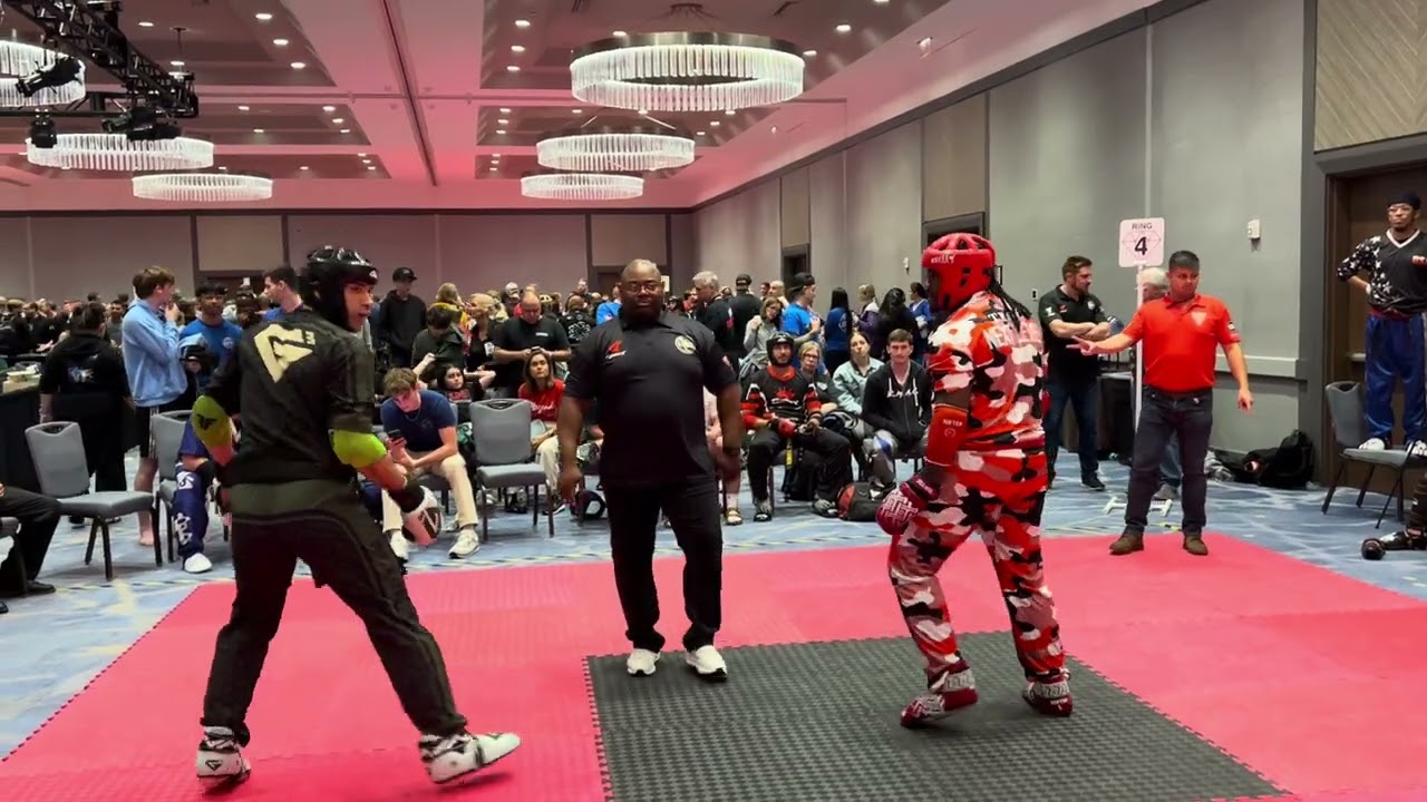 Brayan Rodriguez vs Anthony Merricks Senior Heavyweight Sparring - Diamond Nationals 2024