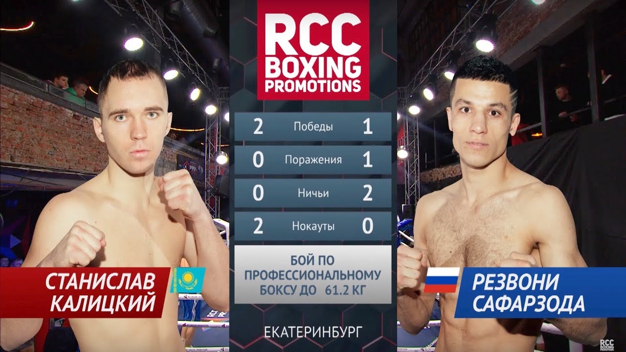 Станислав Калицкий vs Резвони Сафарзода / Stanislav Kalitskiy vs Rezvoni Safarzoda