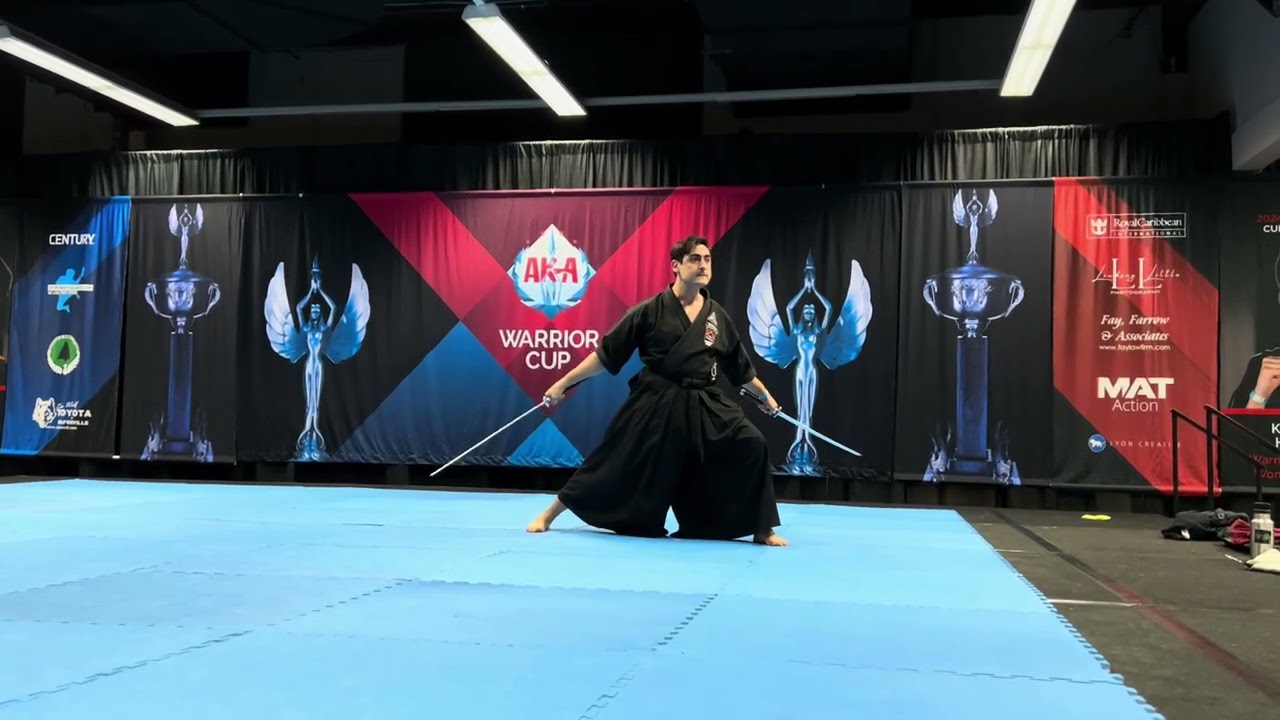 Alec Jahanvash Men's Bladed Traditional Weapons - AKA Warrior Cup 2025