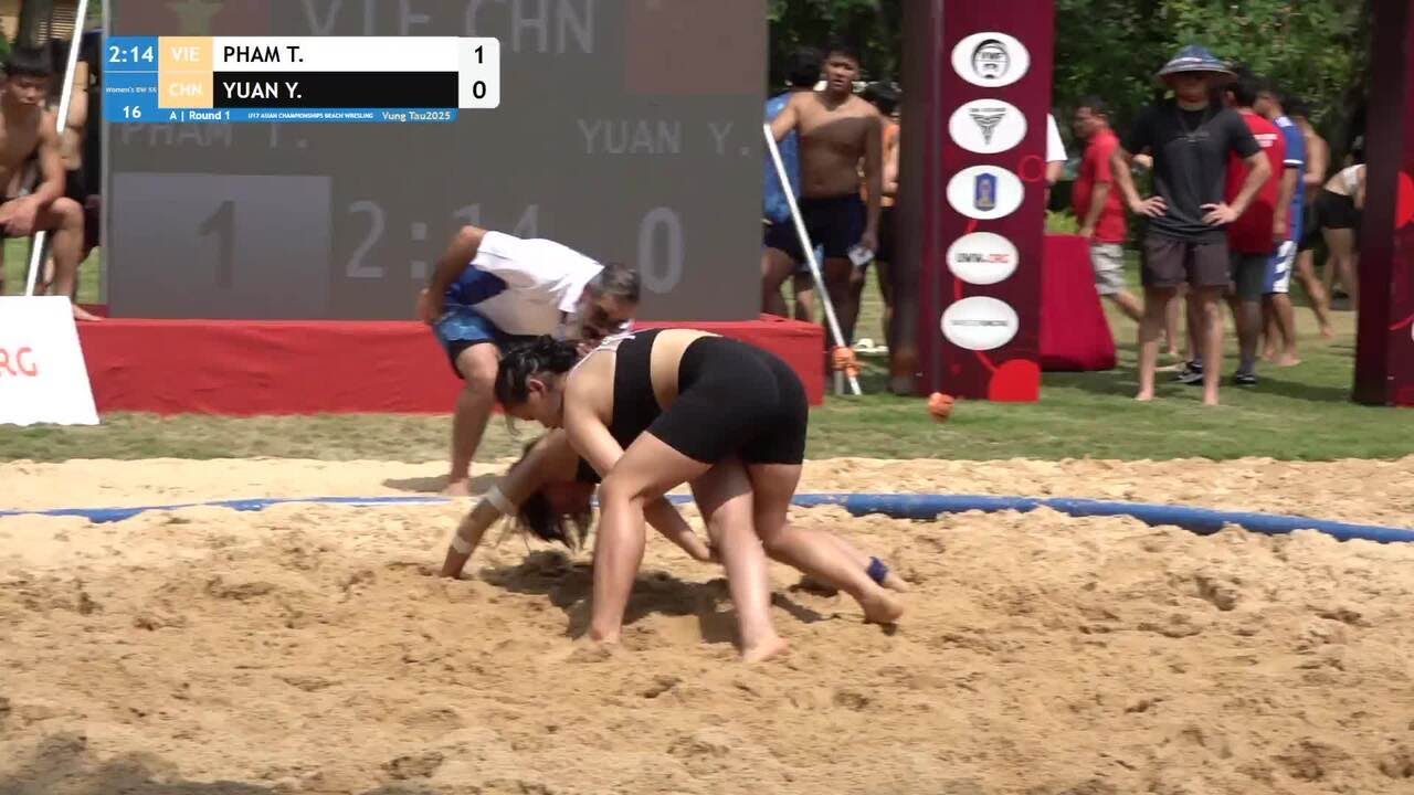 Thi An Binh PHAM (VIE) vs. Yue YUAN (CHN) • A | Round 1 • Women's BW 55Kg