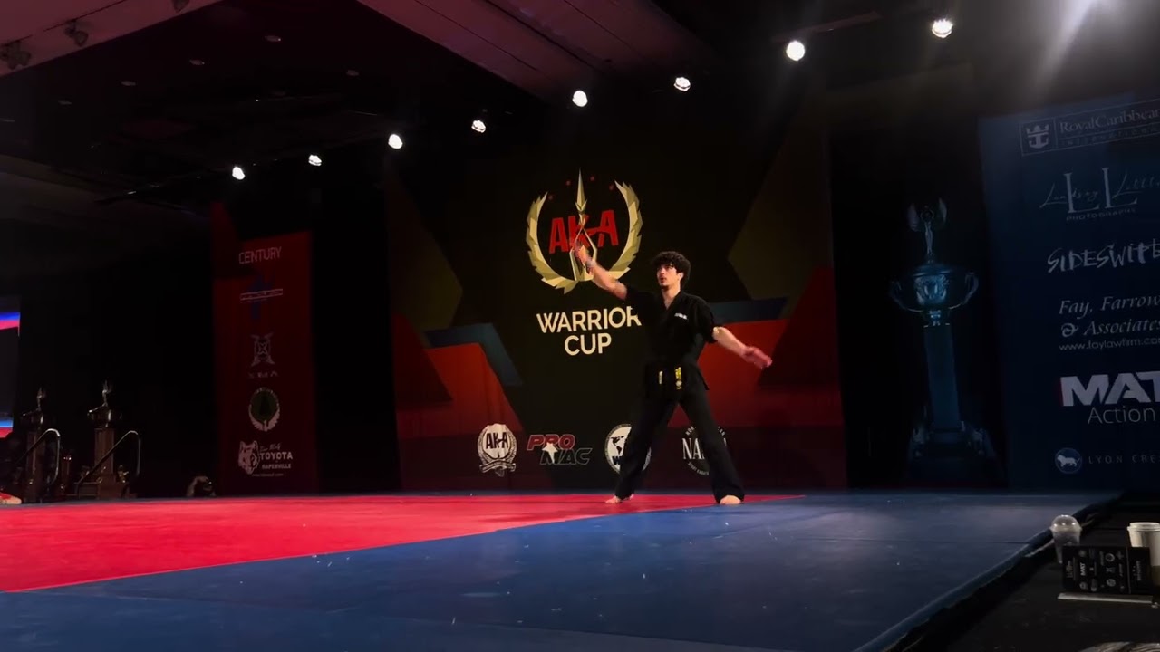 Wassim Dridi Junior Forms Warrior Cup Final - AKA Warrior Cup 2025