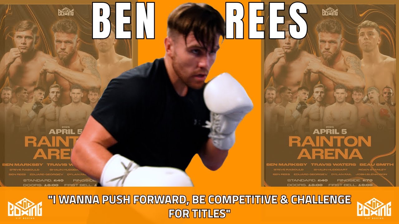 I WANNA PUSH FORWARD, BE COMPETITIVE & CHALLENGE FOR TITLES | Ben Rees returns to Rainton Arena background