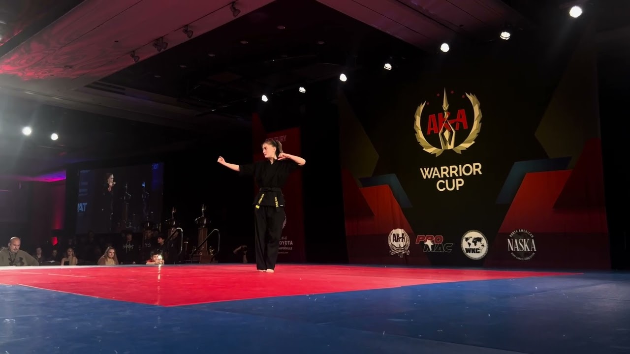Averi Presley Junior Forms Warrior Cup Final - AKA Warrior Cup 2025 background