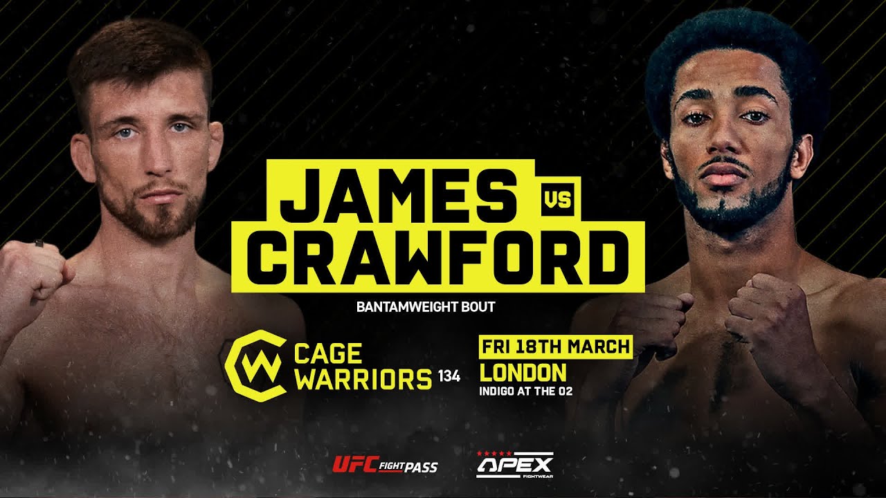 CW134: Aidan James vs Kingsley Crawford background