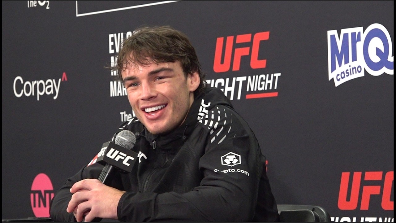 UFC'S NEXT UK STAR, Luke Riley reacts to hard fought co-main event win! | UFC London