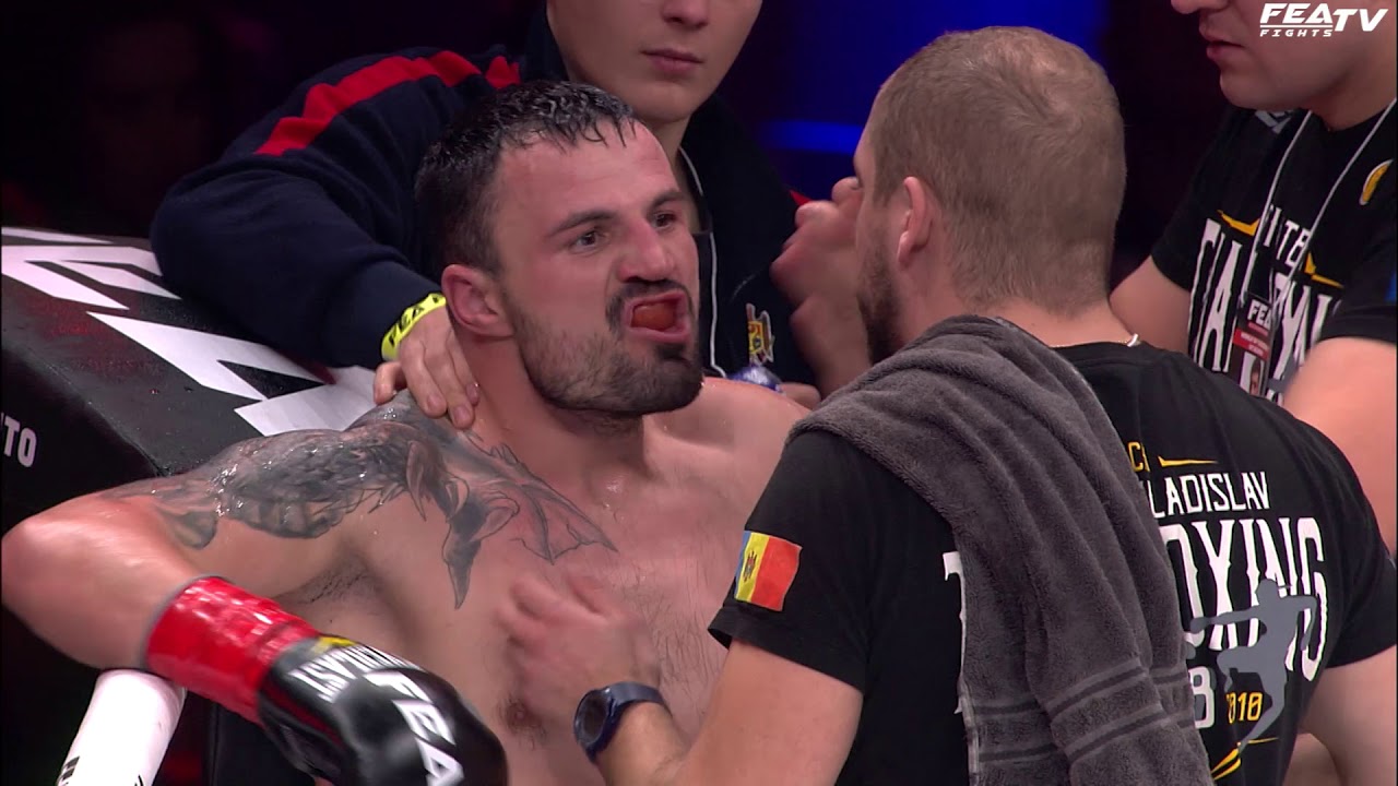 Vitalie Matei vs Ali Makhi. FEA kickboxing WORLD GP. 7 /12/ 2019. Lightweight superfight. background