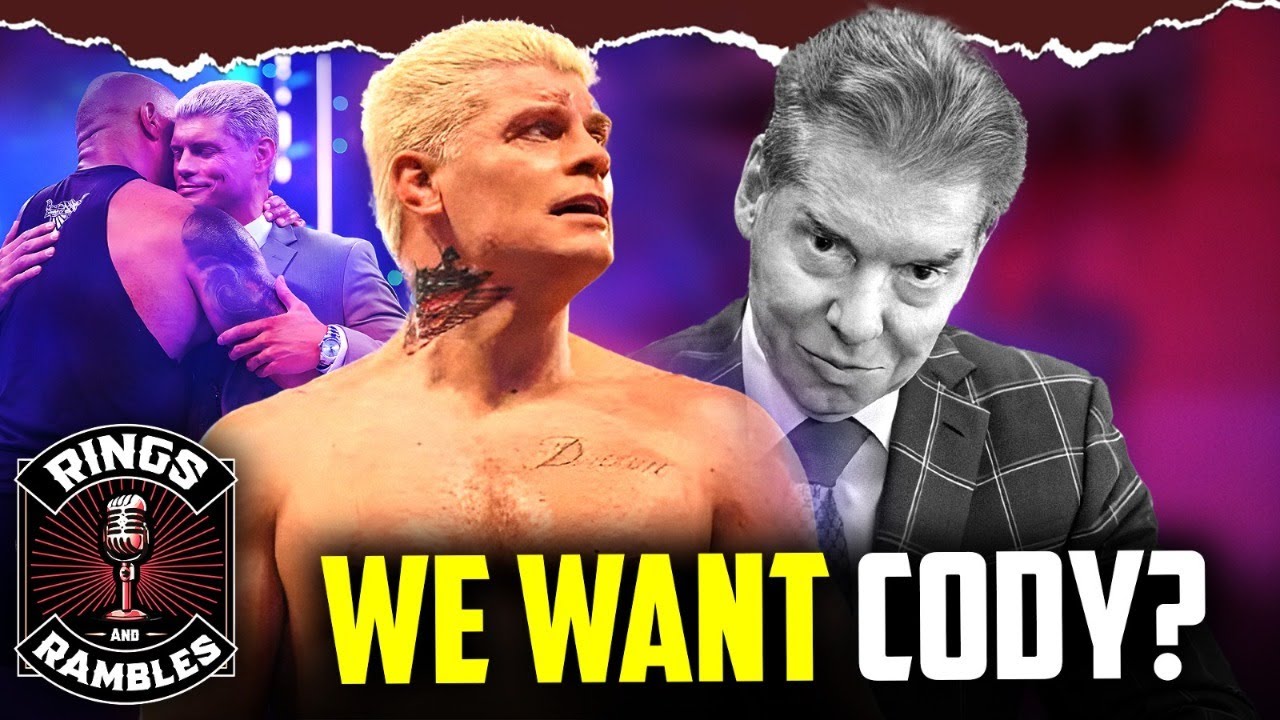 The Rock Replaces Cody Rhodes Amongst Fan Backlash, Latest On Vince McMahon: Rings and Rambles Ep 13 background