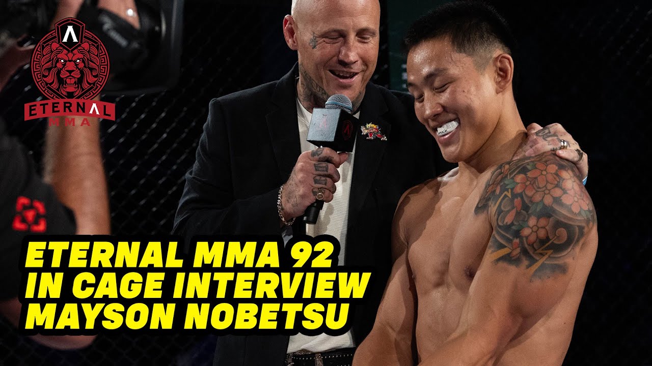 Eternal MMA 92: In Cage Interview: Mayson Nobetsu