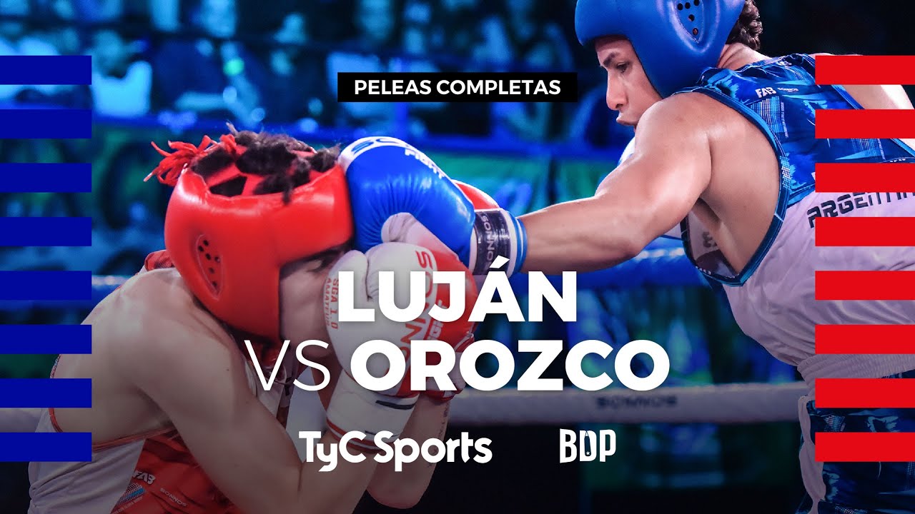 Eluney Luján vs. David Orozco - Boxeo de Primera Promocional - TyCSports Play backdrop