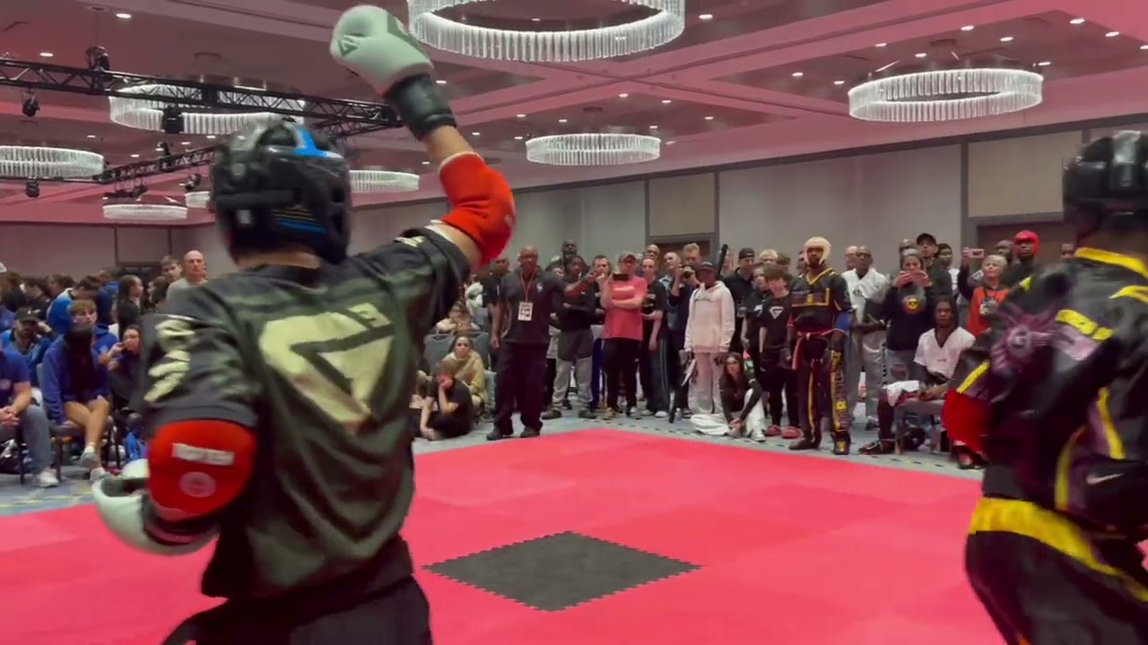 Team Straight Up (Hybrid) vs DMND G3 Men's Team Sparring Semifinals - Diamond Nationals 2024