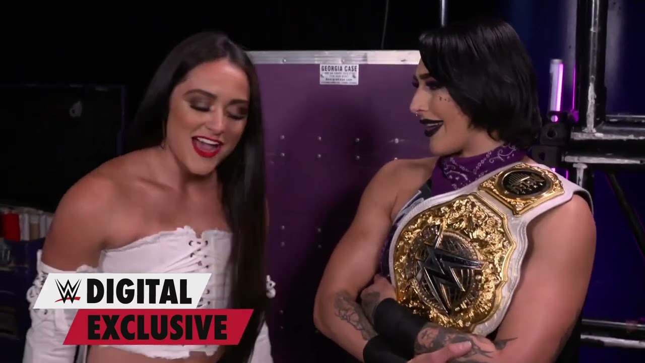 Rhea Ripley accepts Lyra Valkyria’s challenge for an NXT match: Raw exclusive, July 24, 2023 background