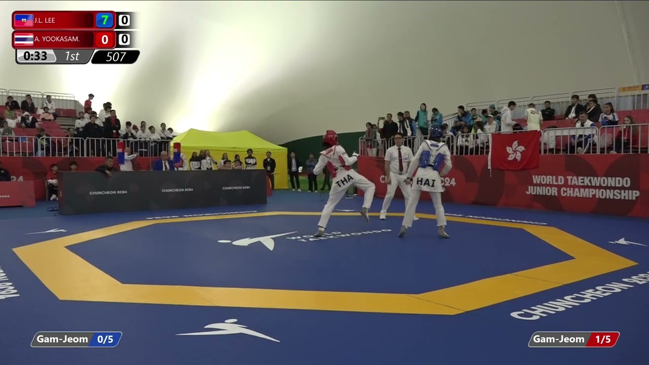 507 Round of 64 Women 55kg HAI J L LEE THA A YOOKASAM