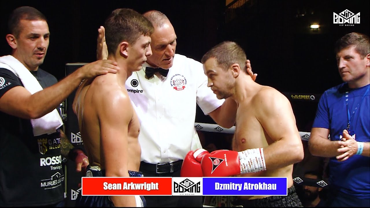 SEAN ARKWRIGHT V DZMITRY ATROKHAU - Blackpool Winter Gardens 7th September 2024