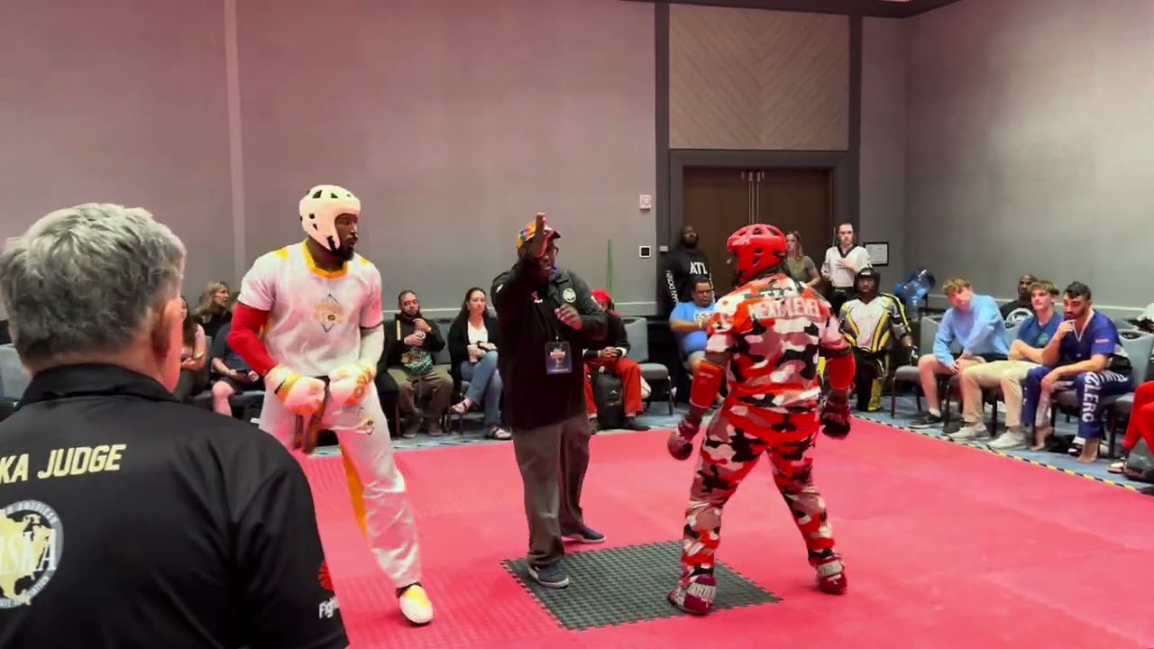 Avery Plowden vs Anthony Merricks Men's Heavyweight Sparring - Diamond Nationals 2024