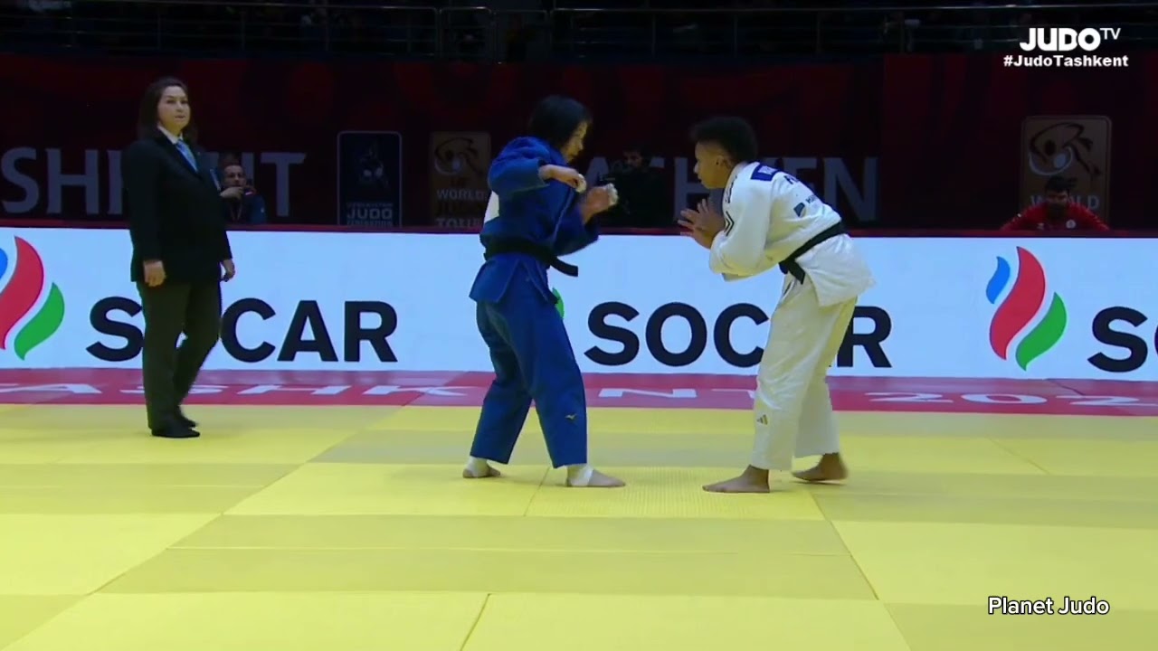 Amandine BUCHARD 🇫🇷 🆚️ Khorloodoi BISHRELT 🇦🇪 | полуфинал /-52кг | Большой Шлем Ташкент 2024