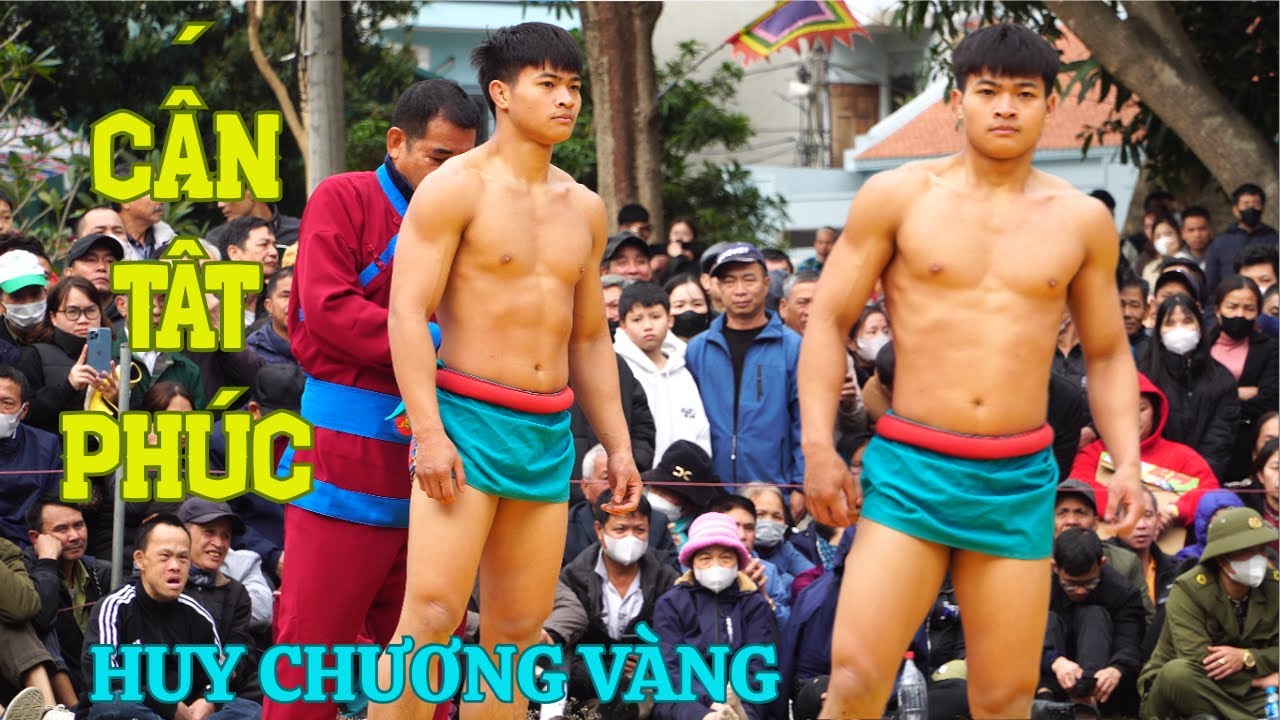 Huy chương vàng Vật Dân Tộc của Cấn Tất Phúc tại hội Cổ Loa năm 2025 mens Wrestling viet Nam. background