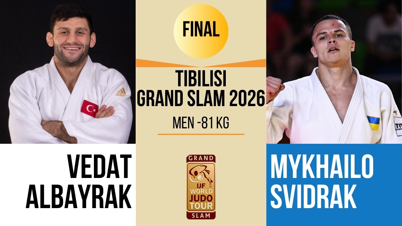 Vedat ALBAYRAK VS Mykhailo SVIDRAK | Tbilisi Grand Slam 2026 | GOLD -81 kg