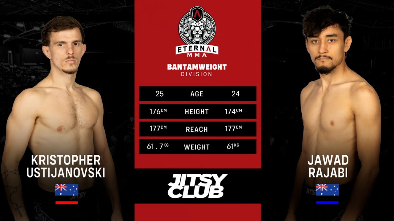 Eternal MMA 86 - Kristopher Ustijanovski VS Jawad Rajabi - MMA Fight Video