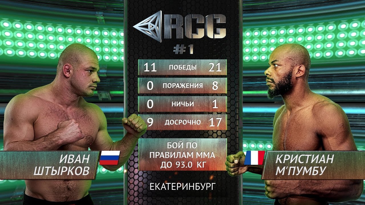 Иван Штырков vs Кристиан МПумбу / Ivan Shtyrkov vs Kristian M'Pumbu background