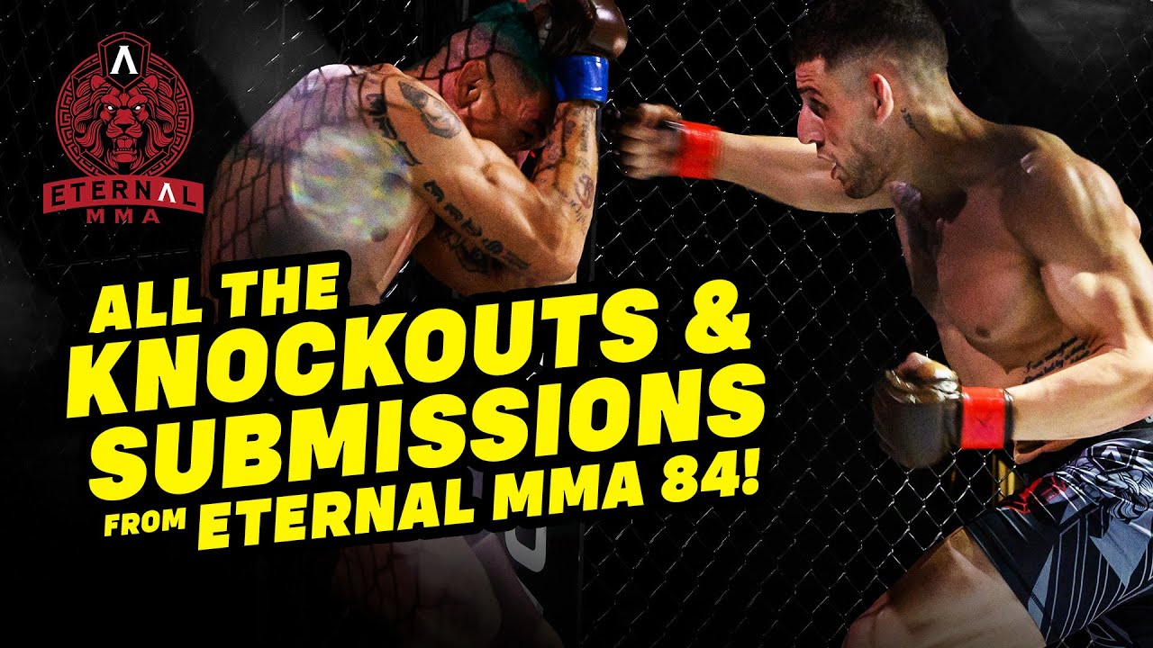 All The Knockouts & Submissions From Eternal MMA 84! background