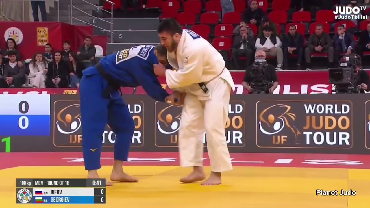 Idar BIFOV 🇷🇺 🆚️ Boris GEORGIEV 🇧🇬 | 1/8финала/-100кг | Большой Шлем Тбилиси 2026