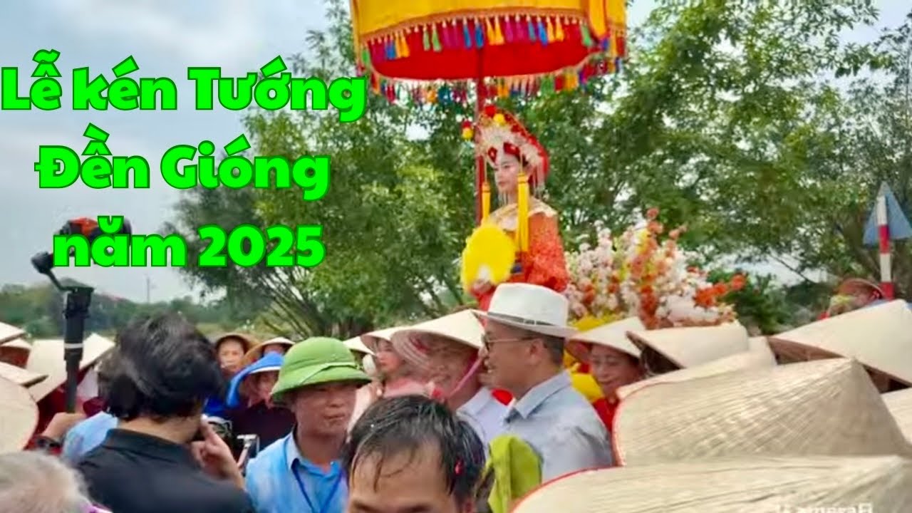 Toàn cảnh lễ Kén Tướng và Hội Gióng phù đổng năm 2025 backdrop