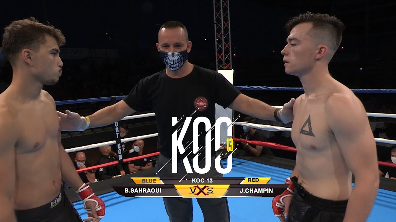 Jordan CHAMPIN Vs Boualem SAHRAOUI By VXS au KOC 13