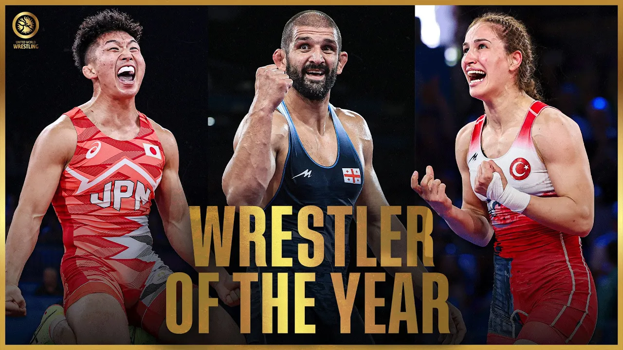 Petriashvili, Tosun, Kusaka awarded Wrestler of the Year honors background