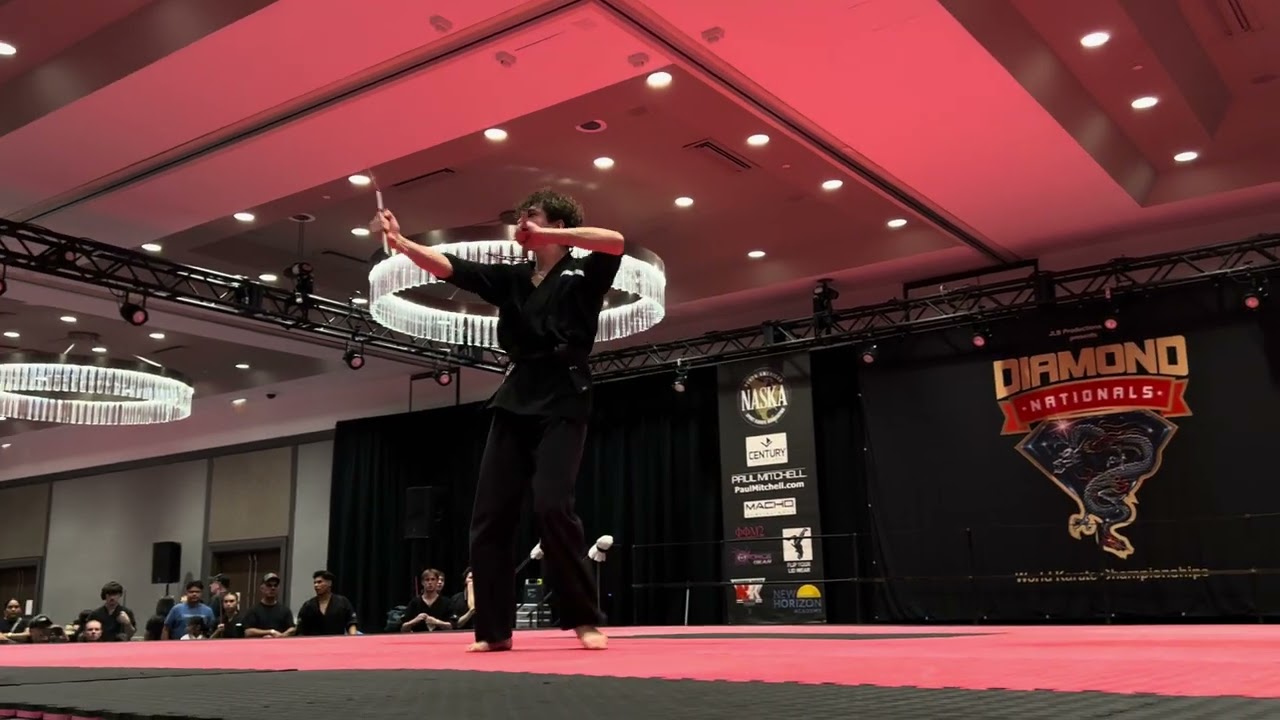 Phillip Brumme Men's Extreme Weapons - Diamond Nationals 2024 background