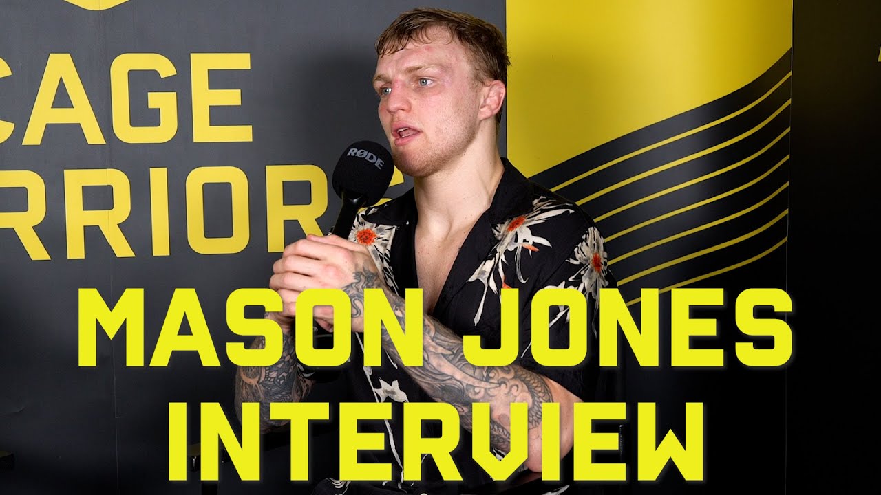 CW 158: Mason Jones post-fight interview background