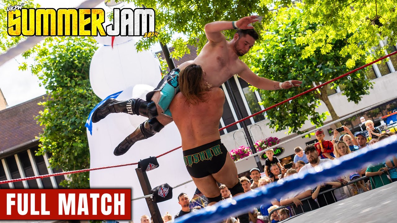 UKPW: FULL MATCH - Maverick Mayhew vs Louis Basham background