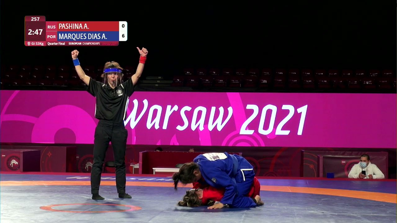 1/4 Women's GP GI - 53 kg: A. PASHINA (RUS) v. A. MARQUES DIAS (POR)