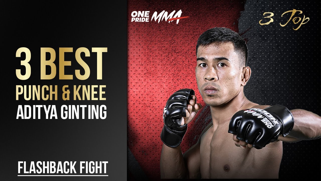 HONEY BADGER! PUKULAN-TERJANGAN LUTUT ADITYA GINTING BIKIN LAWAN-LAWAN KO | ONE PRIDE MMA