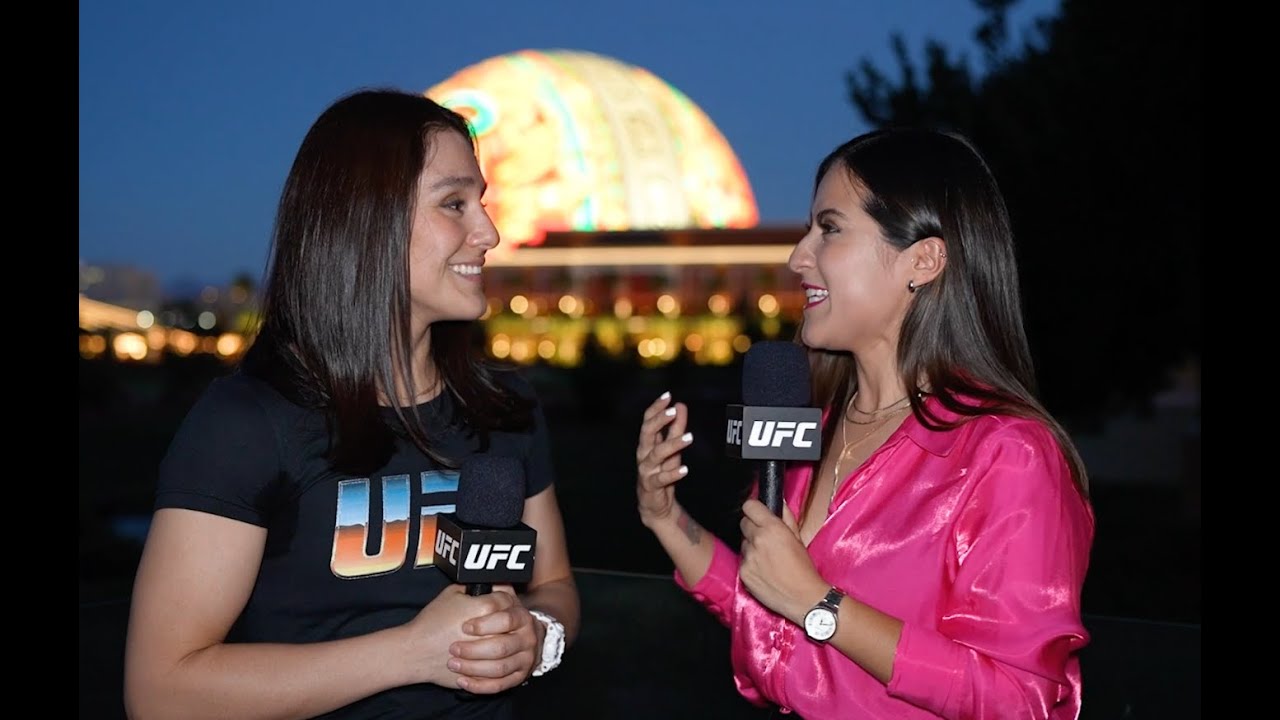 Alexa Grasso Desde La Esfera Anunciando #NocheUFC