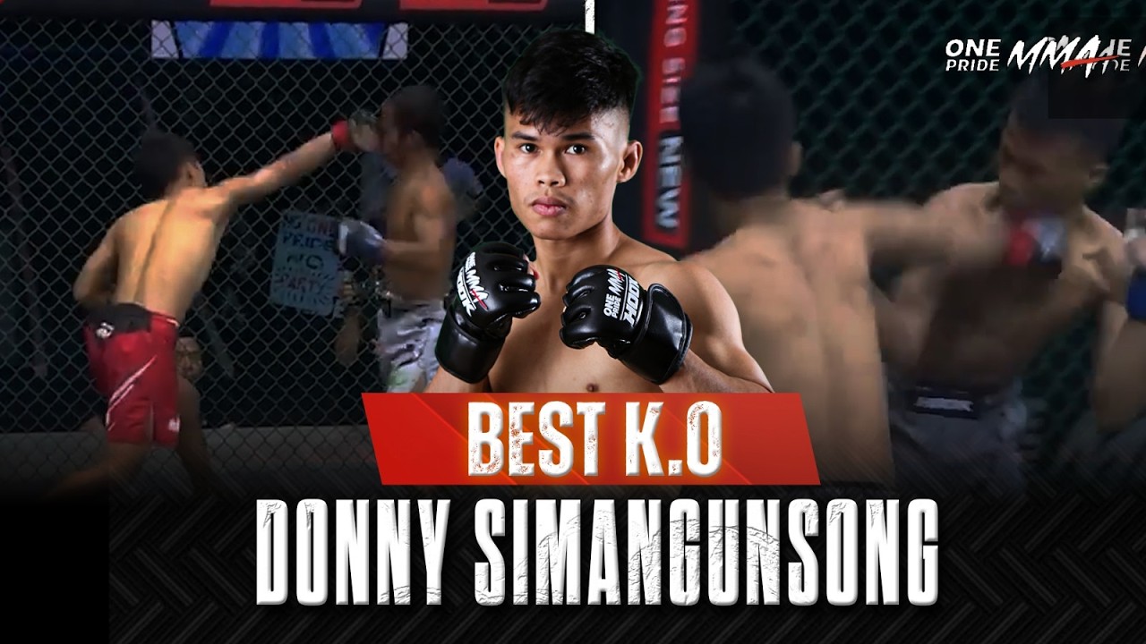 BEST KNOCKOUTS: Bukti Ganasnya Pukulan Donny Simangunsong | MMA Highlights
