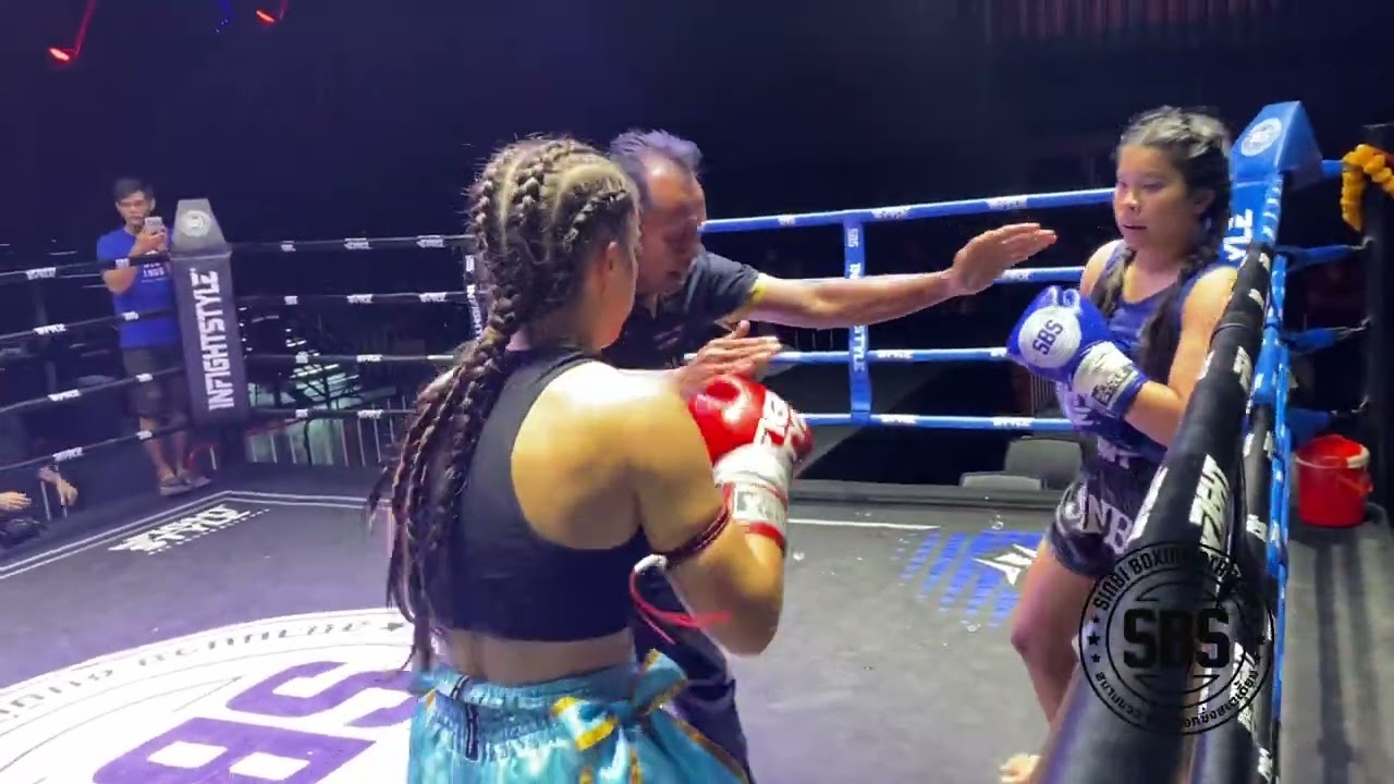 Nerea Sinbimuaythai πͺπΈ(red) V Nongfah. S.Thanakorn πΉπ (blue)