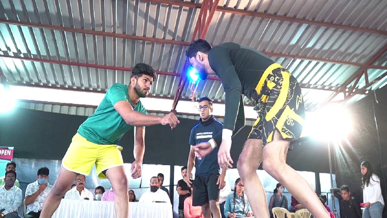 Pulkit vs. Aditya Patil | Ultimate Grappling Championship 1 | BJJ | Jiu-Jitsu | India | Heel Hook backdrop