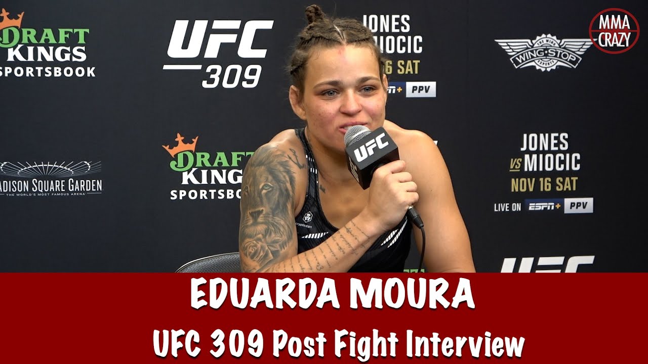 Eduardo Moura, wants Ivana Petrovic next, talks Ronda Rousey, speaks on groin injury | UFC 309